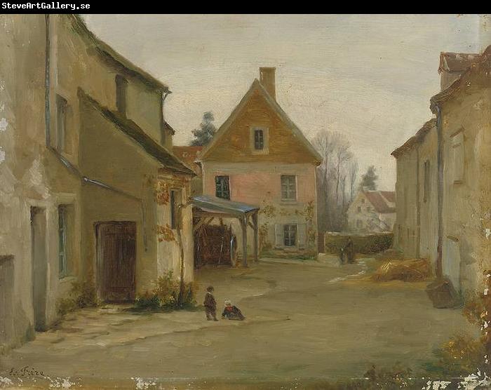 Pierre Edouard Frere Village street